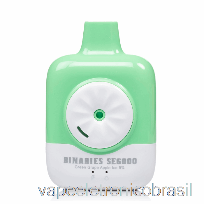 Vape Vaporesso Horizonte Binários Se6000 Descartável Uva Verde Maçã Gelo